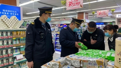 芝罘衛監“3.15”期間強化消毒產品監督檢查，保障市場安全